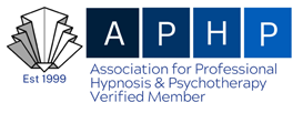 The Association for Professional Hypnosis and Psychotherapy logo - Verified member